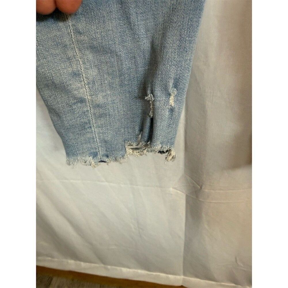 Abercrombie & Fitch Jeans Womens Size 26 Blue Light Wash High Rise Skinny - Picture 4 of 15